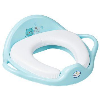 Накладка на унітаз м'яка Tega DOG & CAT Soft Toilet trainer PK-020-101 light blue (блакитний) 681395 фото