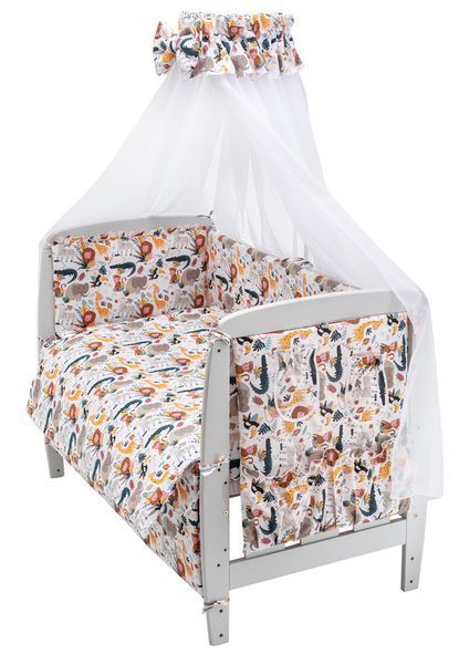 Дитяча постіль Babyroom Gold RG-08 білий (африка) 681903 фото