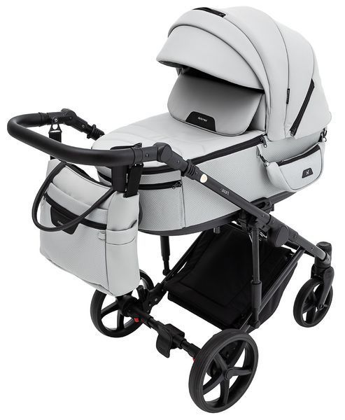 Коляска 2 в 1 Adamex Zico Eco Sa-3 світло-сірий 680849 фото