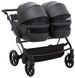 Коляска 2 в 1 для двійні Adamex Leo Duo Eco SA-2 чорний 681143 фото 6