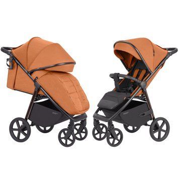 Прогулочная коляска CARRELLO Bravo CRL-5515 Tango Orange 2024 NF /1/ 103659 фото