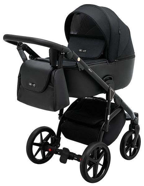Коляска 2 в 1 Adamex Nola PS-1 черный 681126 фото