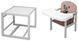 Стільчик-трансформер Babyroom Пеппі-250 сірий капучино / шоколад (панда) 680973 фото 1