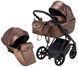 Коляска 2 в 1 Bair Infinity кожа 100% BI-02- AMO bronze pearl (бронза перламутр) 625181 фото 1