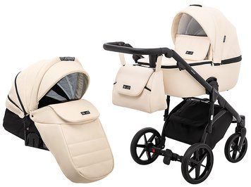 Коляска 2 в 1 Adamex Nola Eco SA-8 бежевий 681136 фото