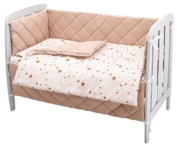 Дитяча постіль Babyroom Dream-05 капучино (зірочки) 681803 фото