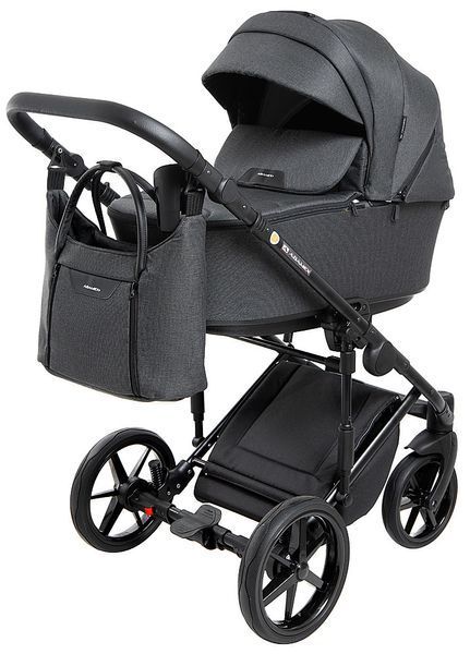 Коляска 2 в 1 Adamex Porto Light Tip TK-79 черный 625705 фото