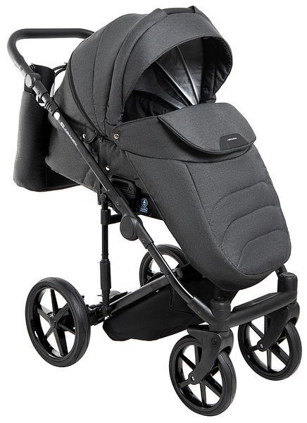 Коляска 2 в 1 Adamex Porto Light Tip TK-79 черный 625705 фото