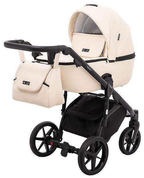 Коляска 2 в 1 Adamex Nola Eco SA-8 бежевий 681136 фото