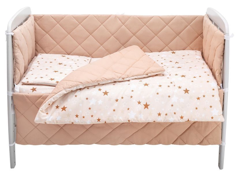 Дитяча постіль Babyroom Dream-05 капучино (зірочки) 681803 фото