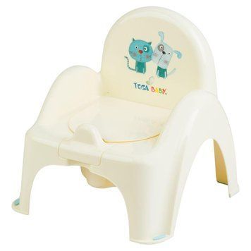 Горщик - крісло Tega DOG & CAT Anti slip Potty Chair PK-007-102 soft yellow (жовтий) 681400 фото