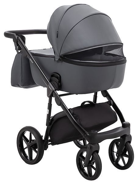 Коляска 2 в 1 графит Adamex Nola Eco SA-5 681134 фото