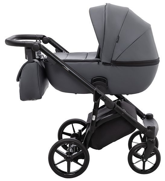 Коляска 2 в 1 графит Adamex Nola Eco SA-5 681134 фото