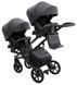 Коляска 2 в 1 для двойни Bair Kiwi DUO ECO BKD-15 черный 681044 фото 9
