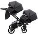 Коляска 2 в 1 для двойни Bair Kiwi DUO ECO BKD-15 черный 681044 фото 3