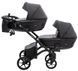 Коляска 2 в 1 для двойни Bair Kiwi DUO ECO BKD-15 черный 681044 фото 8