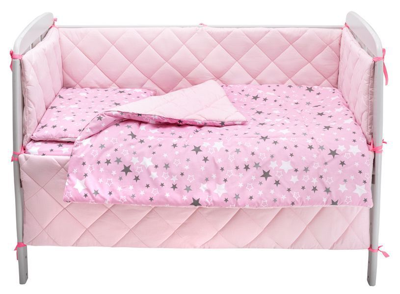 Дитяча постіль Babyroom Dream-05 рожевий (зірочки) 681818 фото