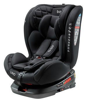 Автокрісло Bair Uno 360 i-size Iso-fix TB-01 total black 681547 фото