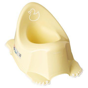 Горшок с антискользящим покрытием Tega DUCK Anti-slip Potty DK-001-132 light yellow (желтый) 681358 фото