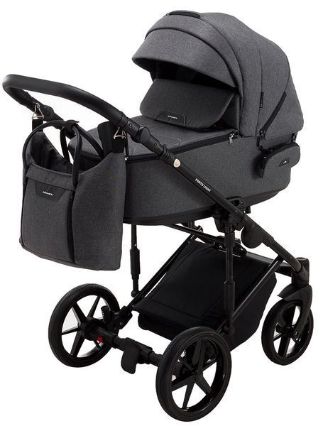 Коляска 2 в 1 Adamex Porto Light Tip TK-57 графіт 625702 фото