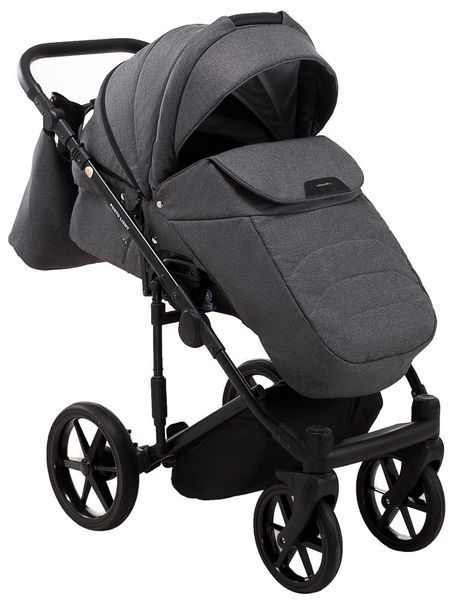Коляска 2 в 1 Adamex Porto Light Tip TK-57 графіт 625702 фото