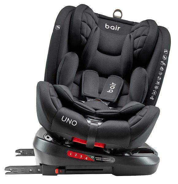 Автокресло Bair Uno 360 i-size Iso-fix TB-01 black 681547 фото