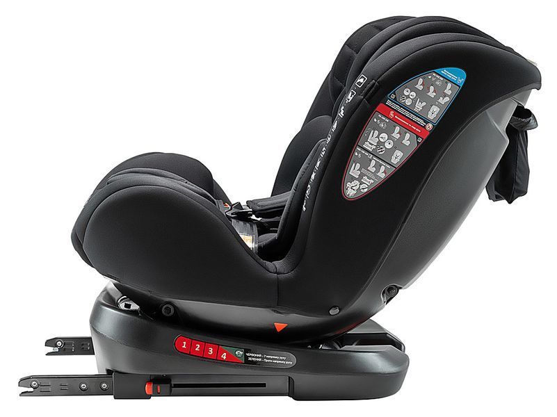 Автокресло Bair Uno 360 i-size Iso-fix TB-01 black 681547 фото
