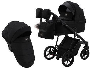 Коляска 2 в 1 Adamex Gallo Thermo GA-12 black diamond 625522 фото