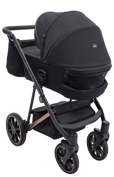 Коляска 2 в 1 Bair Vega Soft VSM-05 black magma черный 681062 фото
