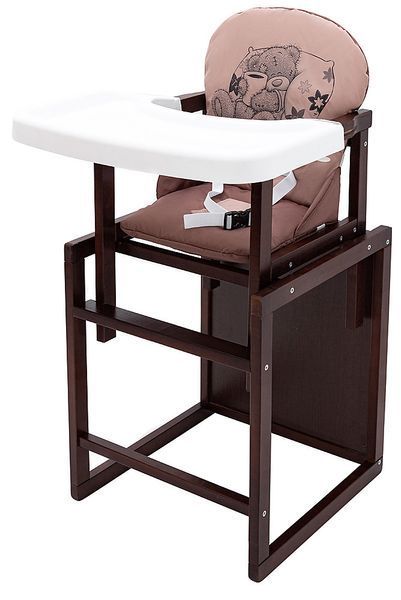Стільчик-трансформер Babyroom Вінні-220 тонований капучино / шоколад (ведмедик з чашкою) 626033 фото