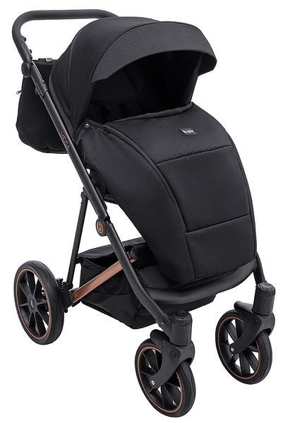 Коляска 2 в 1 Bair Vega Soft VSM-05 black magma черный 681062 фото