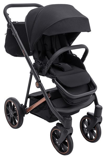 Коляска 2 в 1 Bair Vega Soft VSM-05 black magma черный 681062 фото