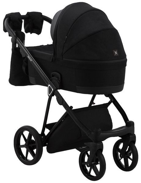 Коляска 2 в 1 Adamex Gallo Thermo GA-12 black diamond 625522 фото