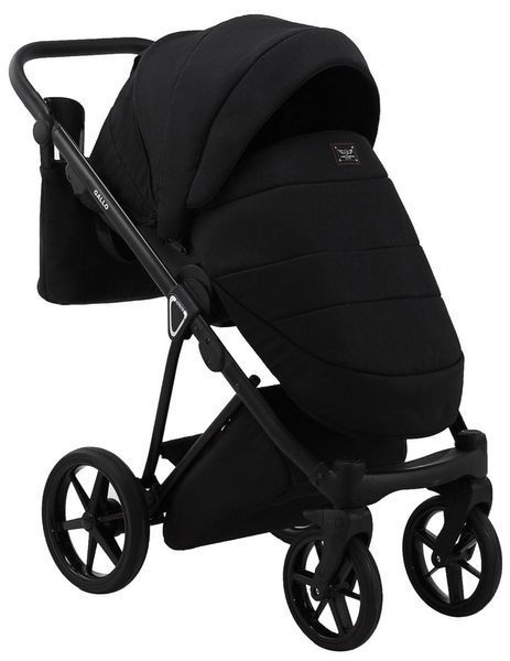 Коляска 2 в 1 Adamex Gallo Thermo GA-12 black diamond 625522 фото