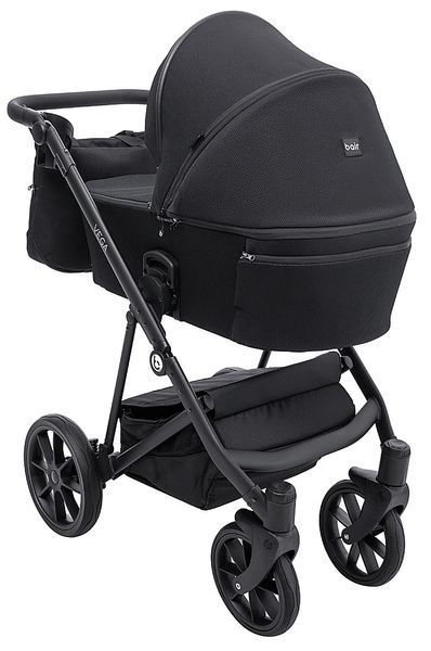 Коляска 2 в 1 Bair Vega Soft VS-05 black чорний 681061 фото