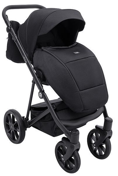Коляска 2 в 1 Bair Vega Soft VS-05 black чорний 681061 фото