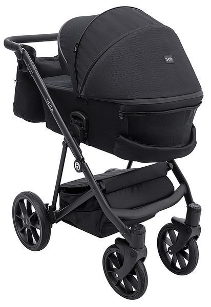 Коляска 2 в 1 Bair Vega Soft VS-05 black чорний 681061 фото