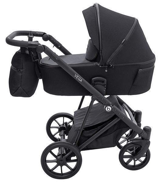 Коляска 2 в 1 Bair Vega Soft VS-05 black чорний 681061 фото