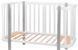 Кровать Babyroom Луна 120x60 белая 625552 фото 7