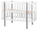 Кровать Babyroom Луна 120x60 белая 625552 фото 1