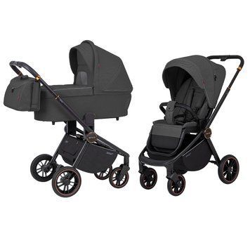 Коляска універсальна CARRELLO Epica CRL-8510/1 (2in1) Iron Grey /1/ 99824 фото