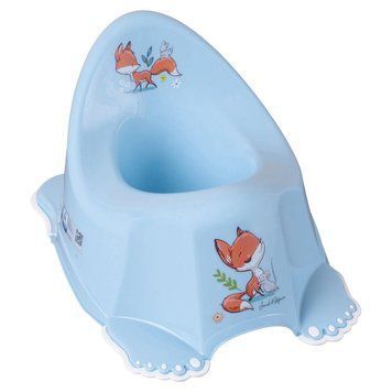 Горшок с антискользящим покрытием Tega FOREST FAIRYTALE Anti-slip potty FF-001-108 light blue (голубой) 681325 фото