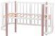 Ліжко Babyroom Місяць 120x60 білий / капучино 625553 фото 5