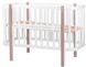 Ліжко Babyroom Місяць 120x60 білий / капучино 625553 фото 1