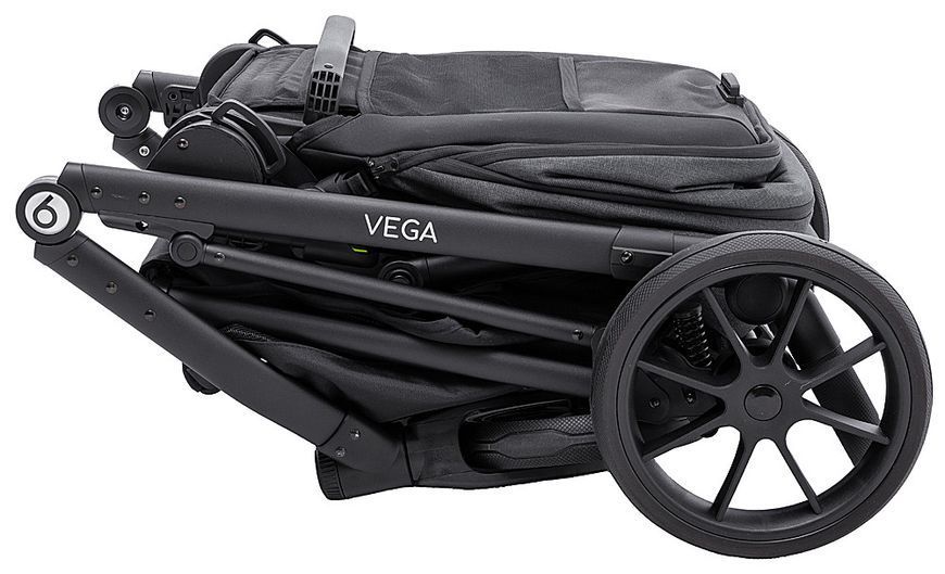 Коляска 2 в 1 Bair Vega Soft VS-04 coal графит 681060 фото