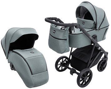 Коляска 2 в 1 Bair Vega Soft VS-03 sage нефрит 681059 фото