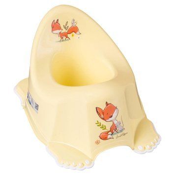 Горшок с антискользящим покрытием Tega FOREST FAIRYTALE Anti-slip potty FF-001-109 light yellow (желтый) 681326 фото