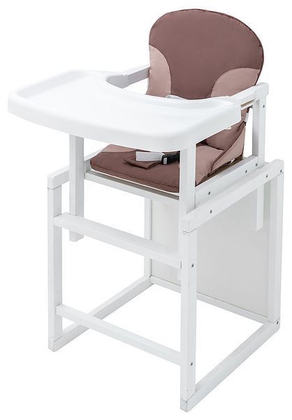 Стульчик-трансформер Babyroom Пони-240 белый шоколад / капучино 625749 фото