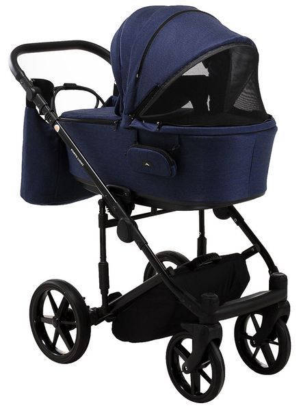 Коляска 2 в 1 Adamex Porto Light Tip TK-12 темно-синій 625698 фото