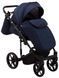 Коляска 2 в 1 Adamex Porto Light Tip TK-12 темно-синій 625698 фото 7